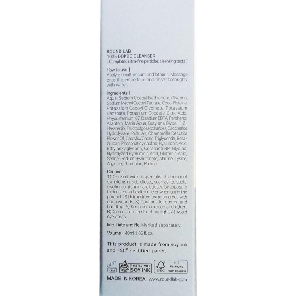 ROUND LAB 1025 Dokdo Reiniger, 40 ml