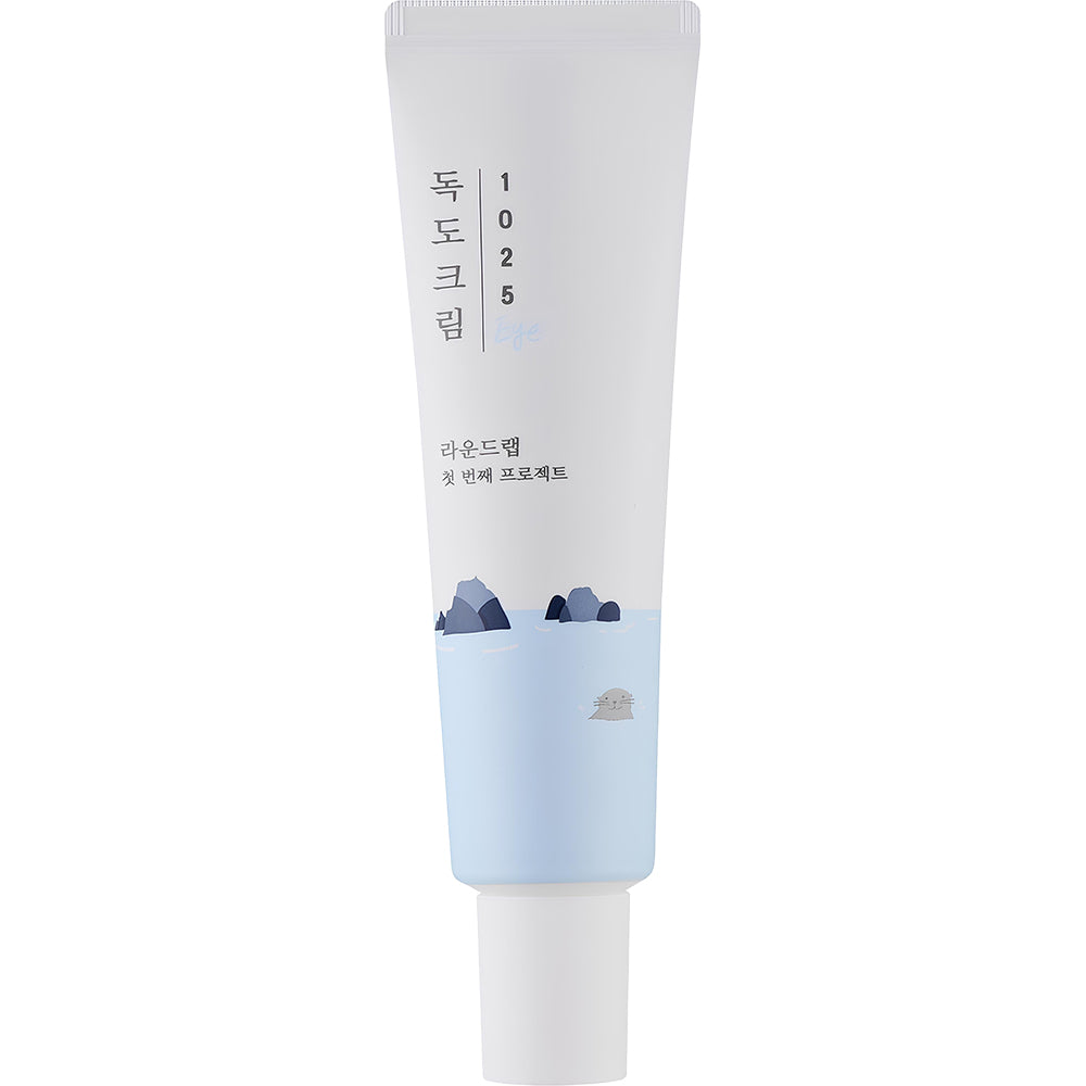 ROUND LAB 1025 Dokdo - Augencreme mit Niacinamid und Hyaluronsäure für Feuchtigkeitspflege und Hautkomfort - 30 ml