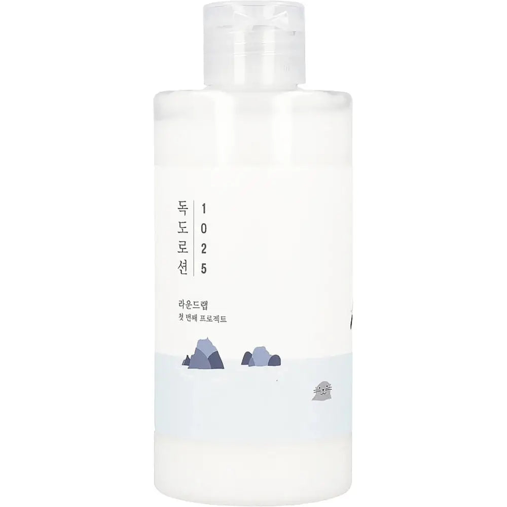 ROUND LAB 1025 Dokdo Lotion - Gesichtscreme mit Tiefseewasser und Hyaluronsäure zur Hautfeuchtigkeit und für Hautkomfort - 200 ml