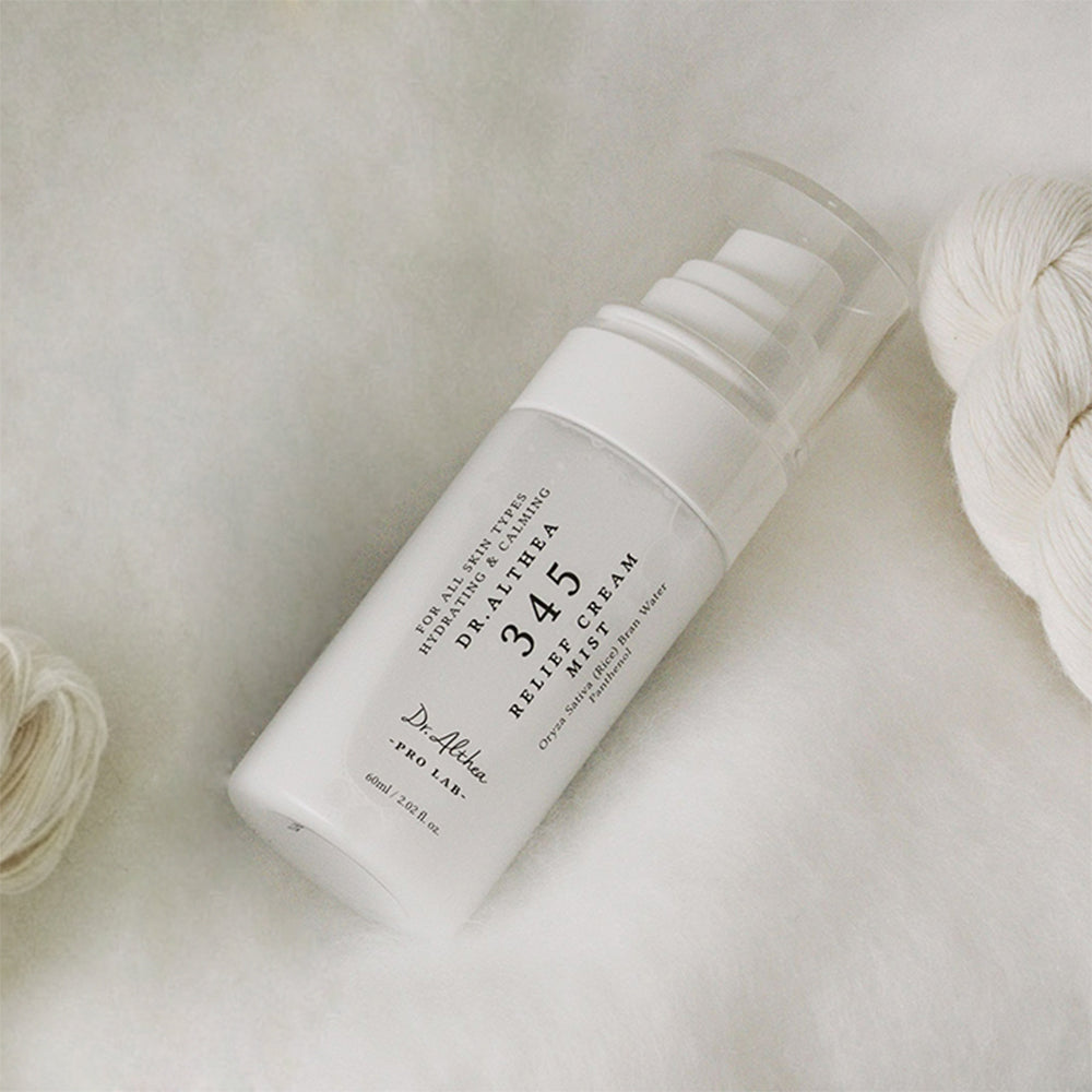 Dr. Althea 345 Relief Cream Mist - Gesichtsspray mit Panthenol und Hyaluronsäure, das zur Hautbefeuchtung beiträgt und den Hautkomfort bewahrt - 60 ml