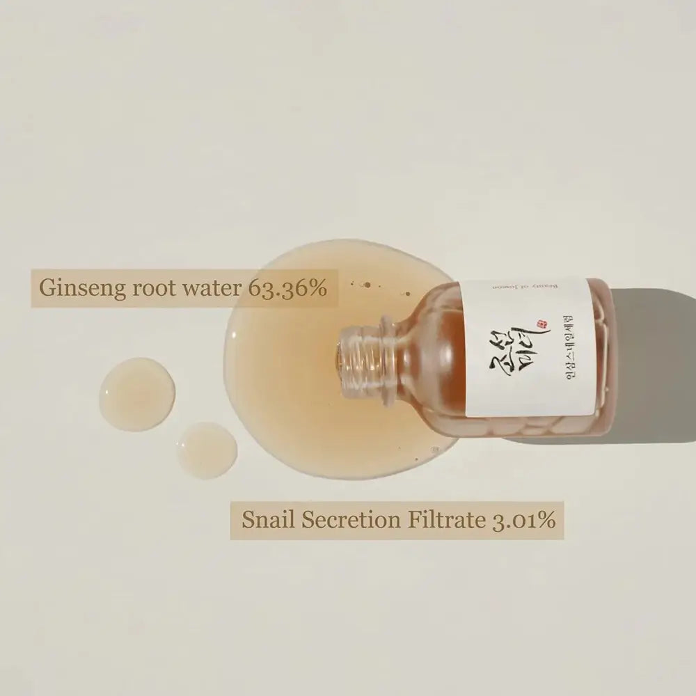 Beauty of Joseon Ginseng‑Snail Mucin Serum 30 ml – Vitalität & Feuchtigkeit