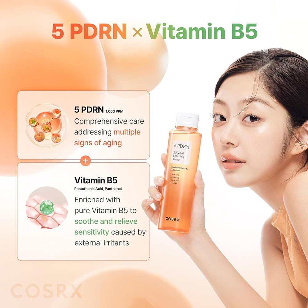 5 PDRN B5 Vital Beruhigendes Gesichtswasser 280 ml