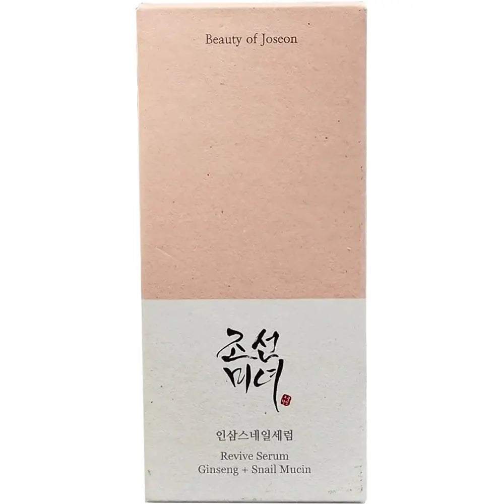 Beauty of Joseon Ginseng‑Snail Mucin Serum 30 ml – Vitalität & Feuchtigkeit