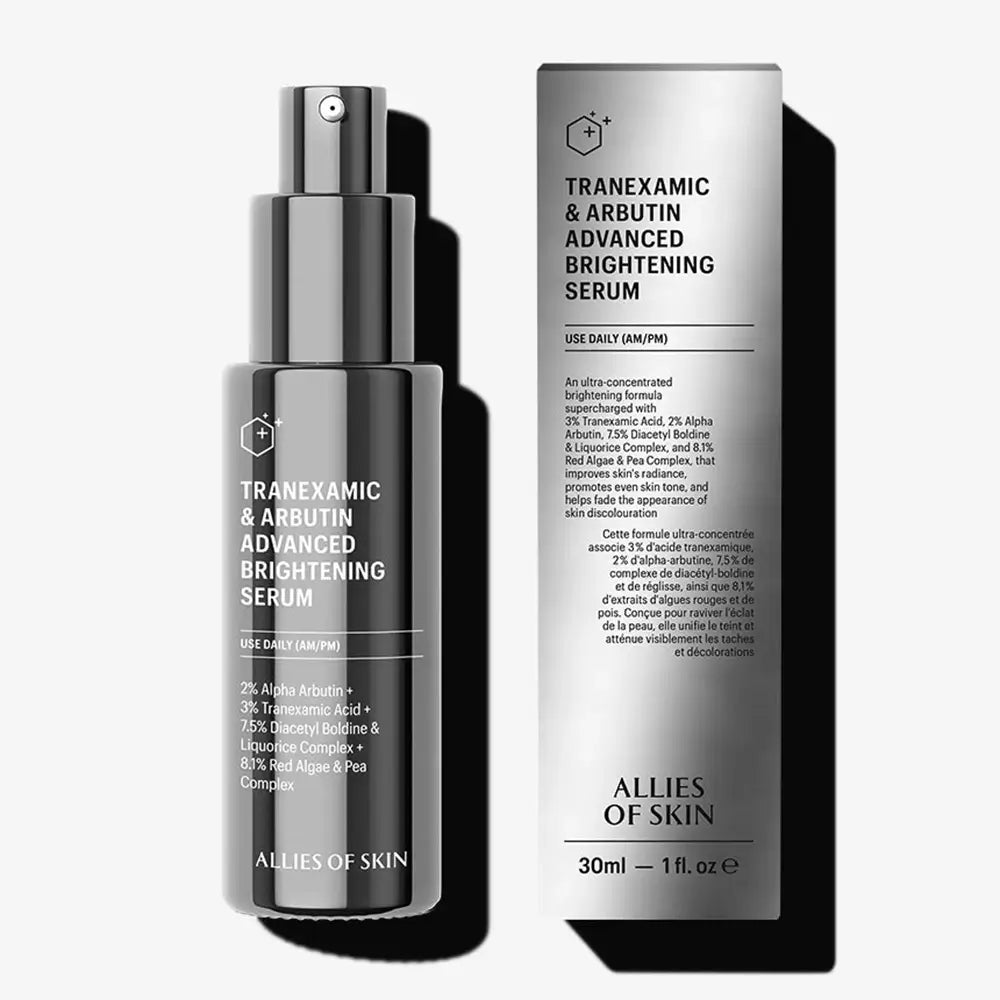 Verpackung und Branding des Brightening Serums von Allies of Skin2