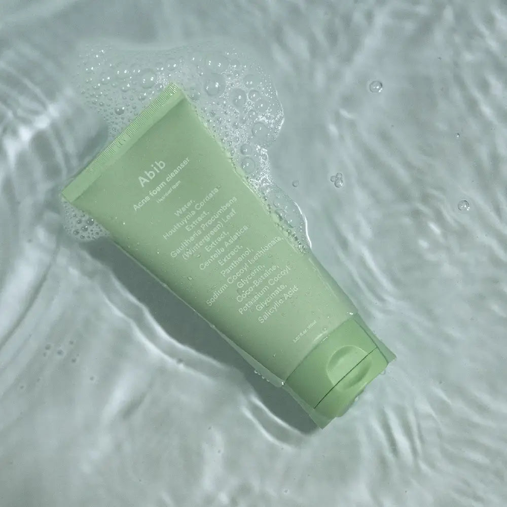 ABIB Akne Schaumreiniger Herzblatt Schaum - beruhigend und peelend, 150 ml