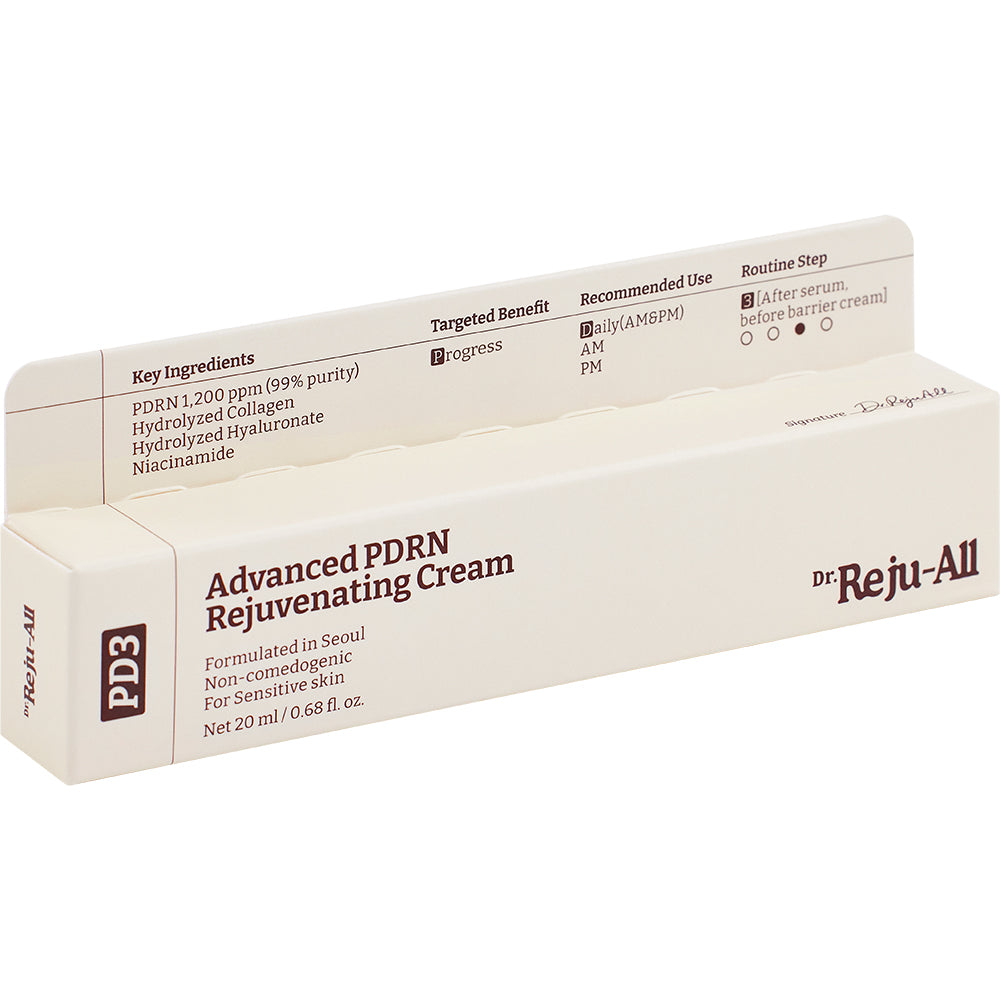 DR.REJU-ALL Advanced PDRN Revitalisierende Creme - Gesichtscreme formuliert mit PDRN und Niacinamid zur Unterstützung der Hautregeneration und Verbesserung des Hautbilds - 20 ml