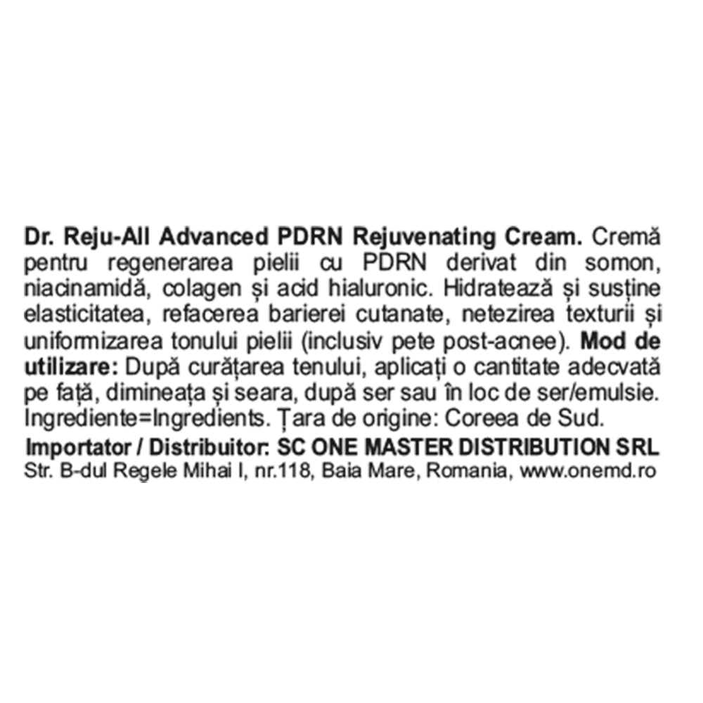 Fortgeschrittene PDRN verjüngende Creme Max feuchtigkeitsspendende und beruhigende Gesichtscreme 60 ml