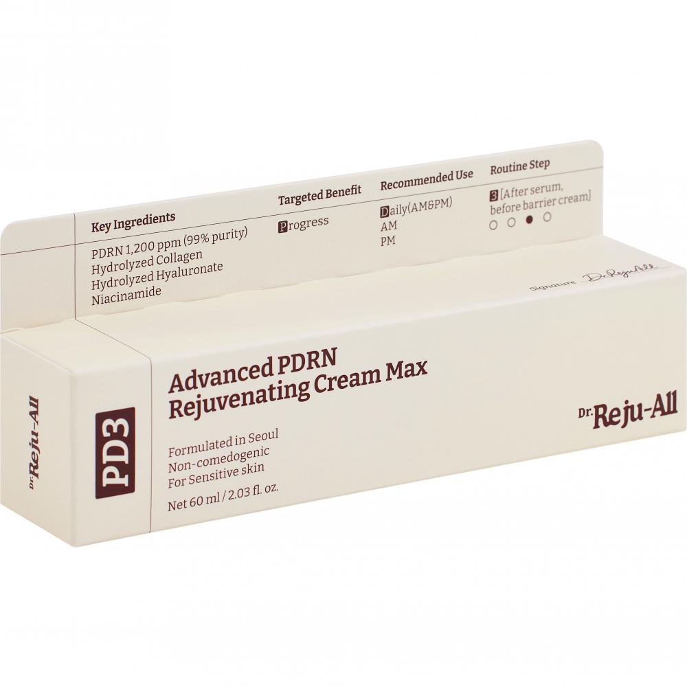 Fortgeschrittene PDRN verjüngende Creme Max feuchtigkeitsspendende und beruhigende Gesichtscreme 60 ml