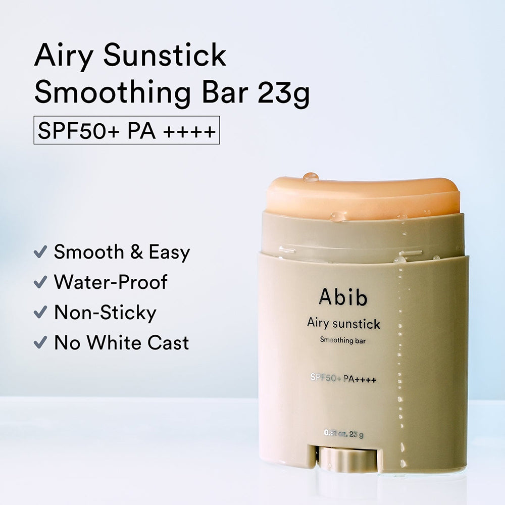 Luftiger Sunstick Glättungsstift SPF 50+ für das Gesicht 23 g