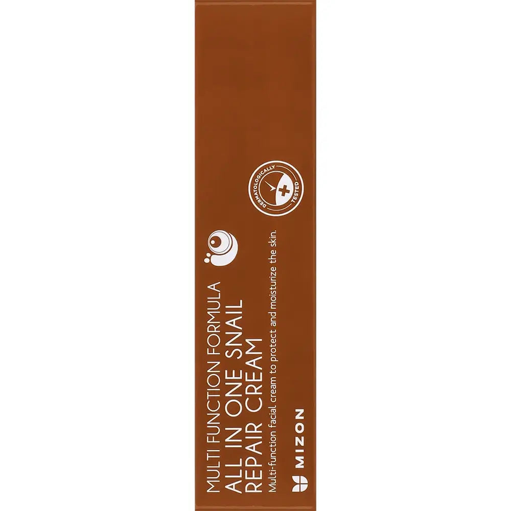 MIZON All In One Schnecken Repair Creme - Gesichtscreme mit Schneckensekret-Filtrat und Centella Asiatica Extrakt zur Hydratation und Hautkomfort - 35 ml