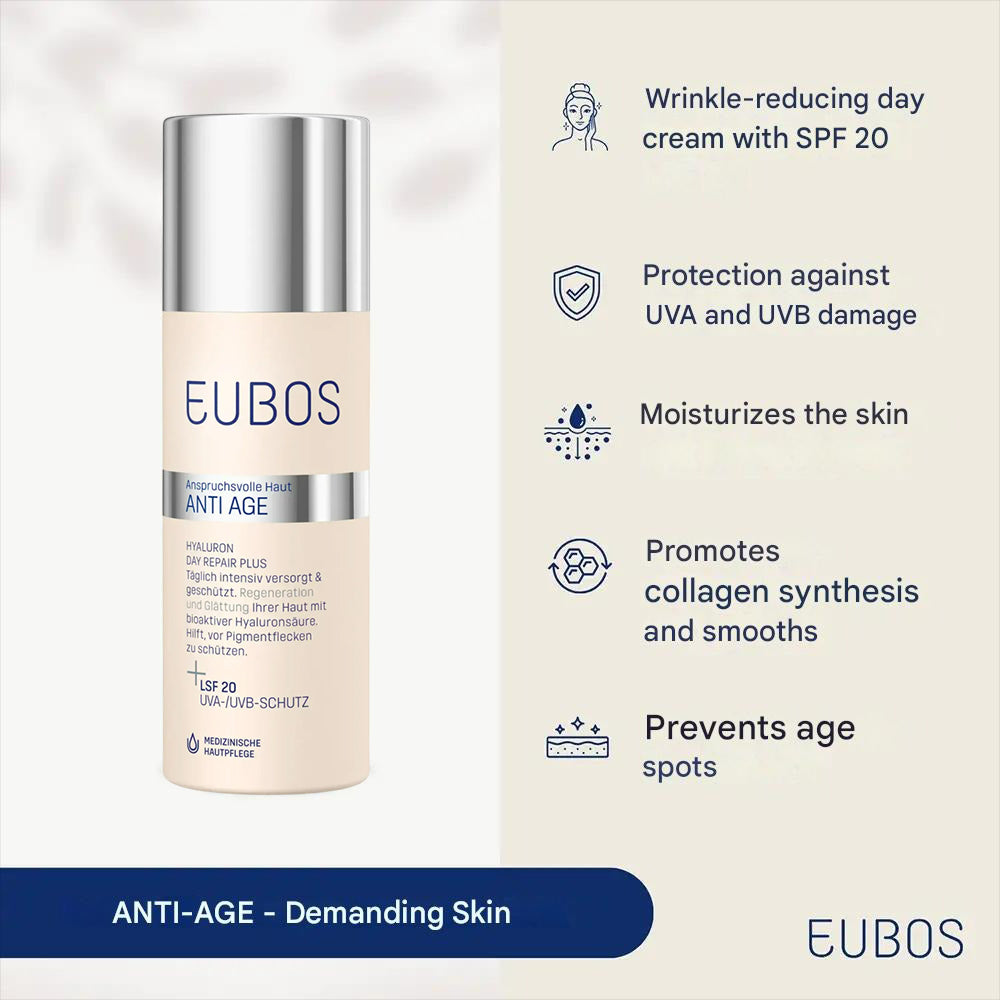 EUBOS Anti-Aging Hyaluron Tagesreparatur Plus LSF20