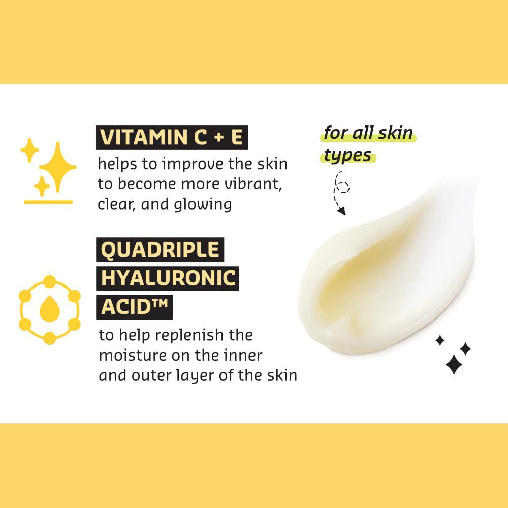 BELIF Aqua Bomb Brightening Vitamin C - Gesichtscreme mit Vitamin C und Hyaluronsäure, die zur Hautfeuchtigkeit beiträgt und die Leuchtkraft verbessert - 50 ml
