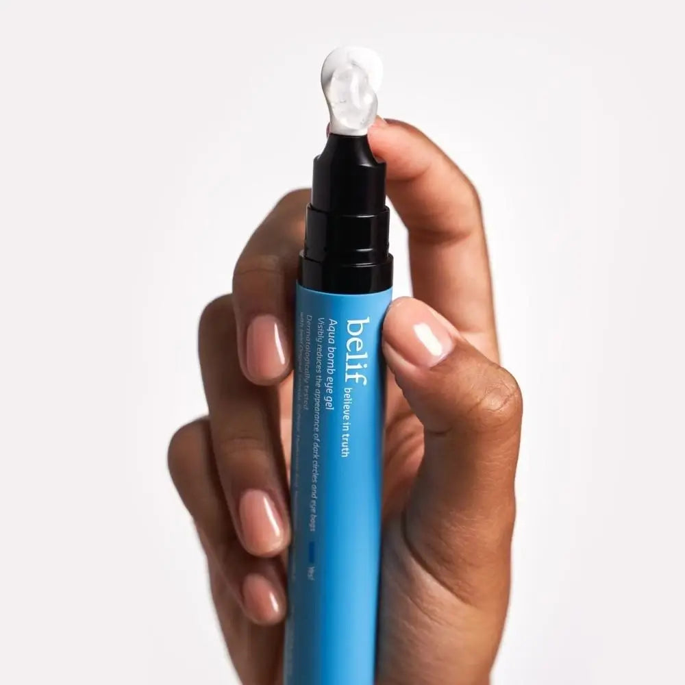 BELIF Aqua Bomb Eye Gel - Augengel mit Koffein und Hyaluronsäure zur Reduzierung von Tränensäcken und Feuchtigkeitsversorgung der Augenpartie - 15 ml