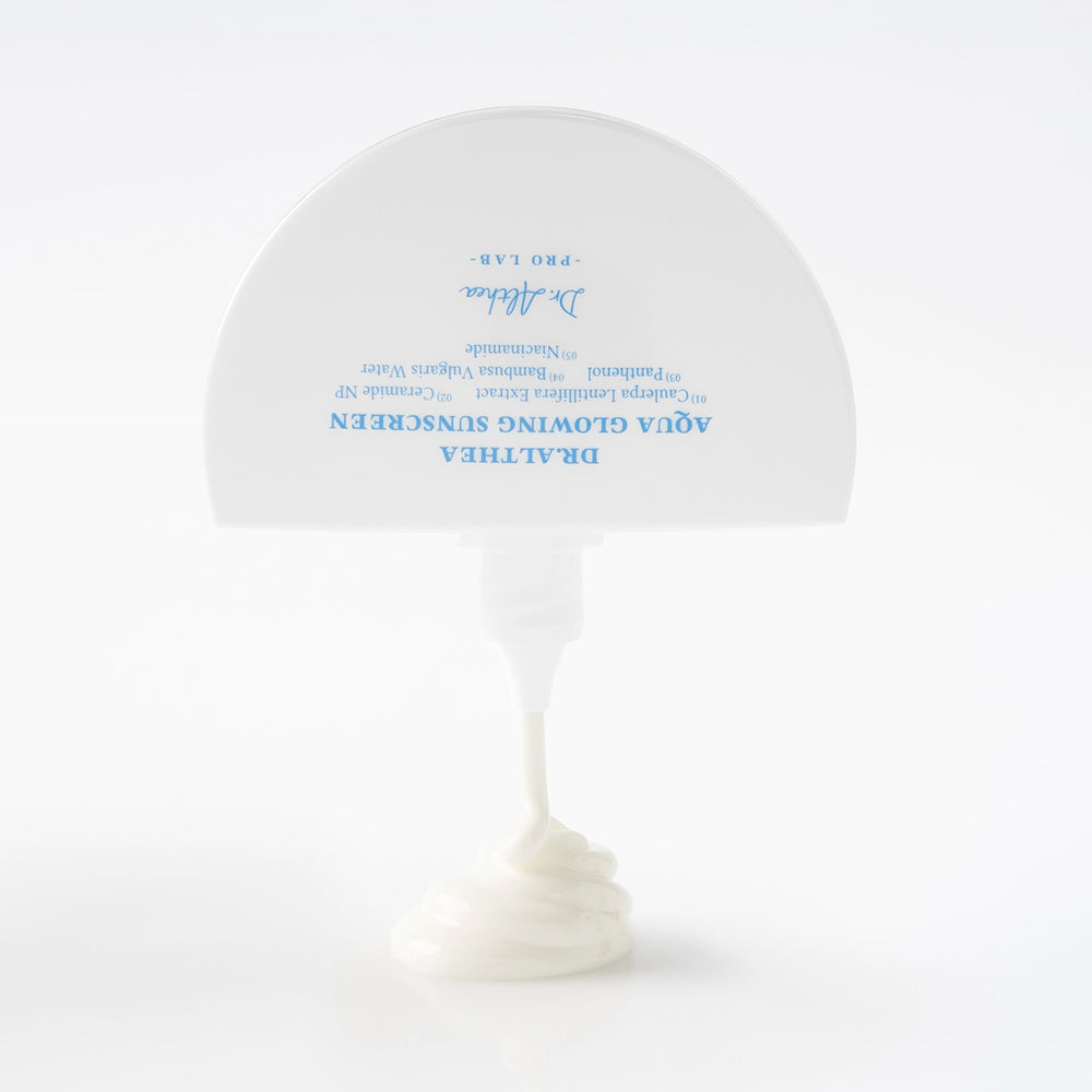 Dr. Althea Aqua Glowing Sonnencreme - Gesichtspflege mit Panthenol und Niacinamid, schützt vor UVA- und UVB-Strahlen (SPF50 PA++++) und hält die Haut mit Feuchtigkeit versorgt - 45 ml