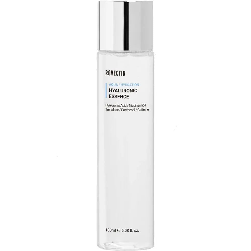 ROVECTIN Aqua Hyaluronic Essence - Essenz mit Hyaluronsäure und Niacinamid zur Hydratation und Straffung der Haut - 180 ml