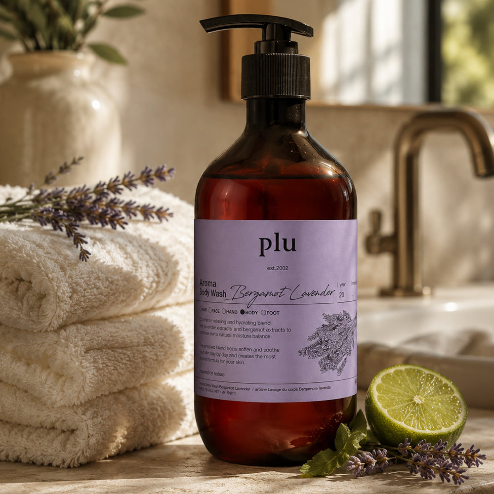PLU Aroma Duschgel Bergamotte Lavendel, 500 g