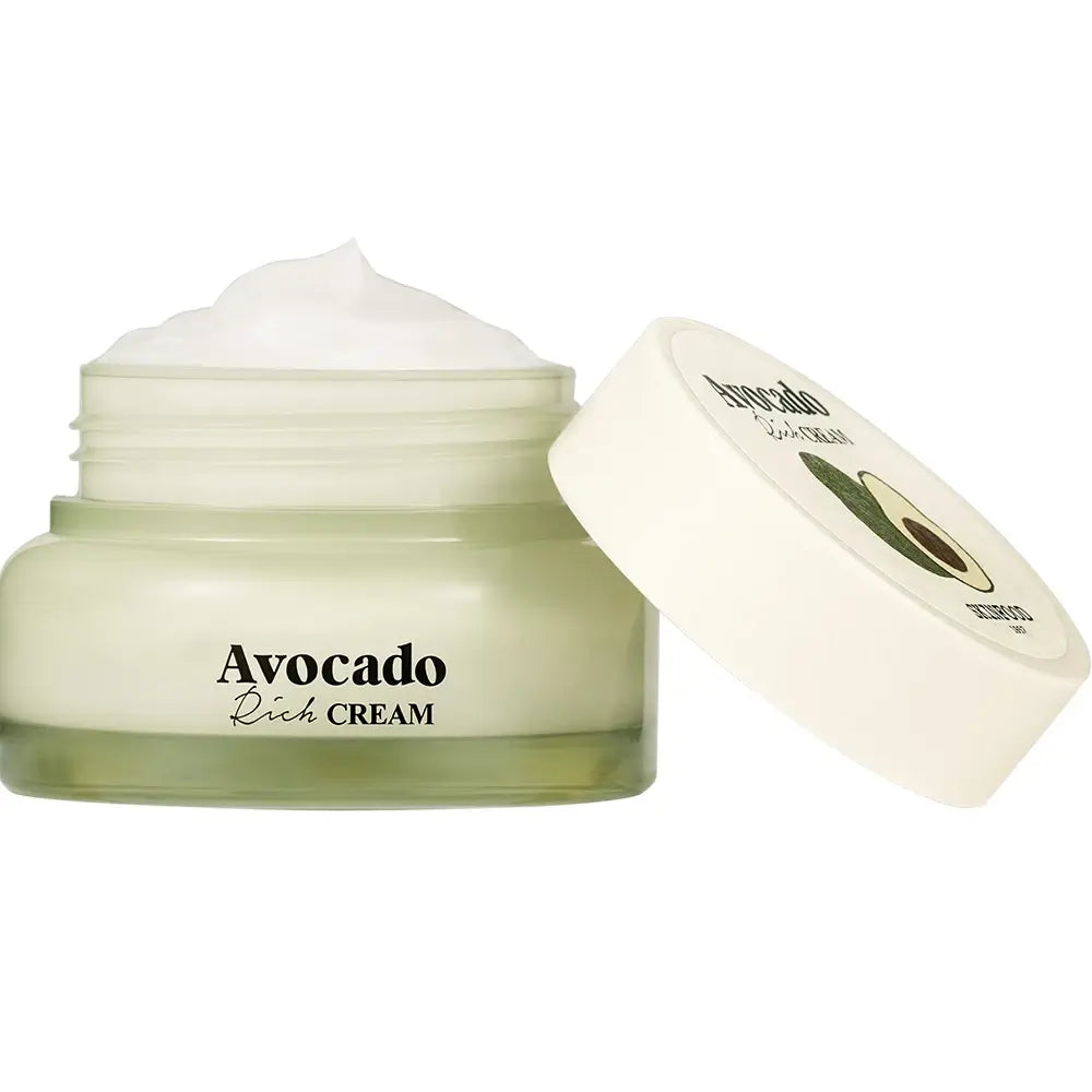 SKINFOOD Avocado Rich Cream - Gesichtscreme mit Avocadoextrakt und Sheabutter für intensive Feuchtigkeit - 60 ml