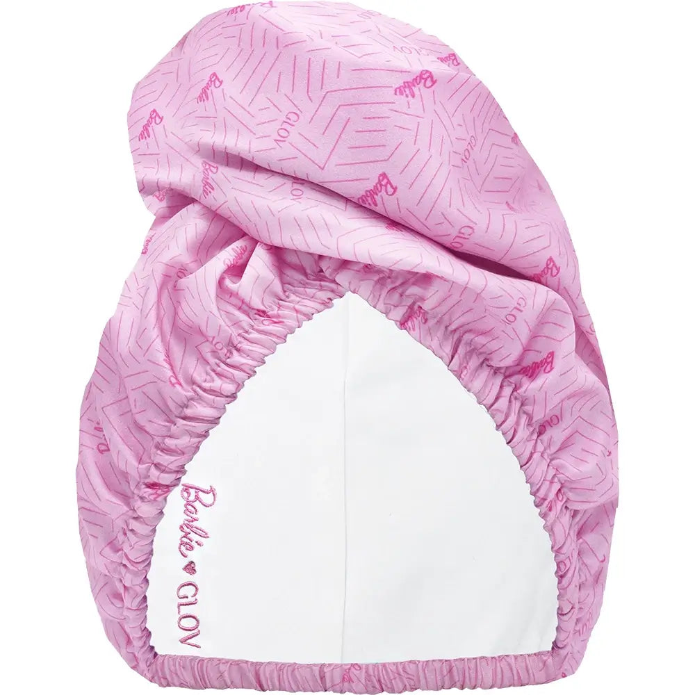 GLOV Barbie - Haarhandtuch aus superabsorbierender Mikrofaser und samtigem Satin