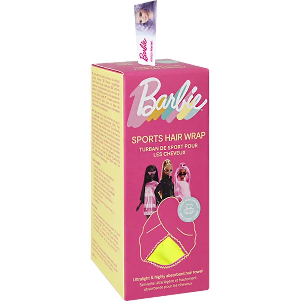 GLOV Barbie - Haarturban mit 2-mal schnellerer Saugfähigkeit als herkömmliche Baumwollhandtücher, ideal für Reisen, Fitnessstudio, Make-up und Hautpflegeroutine - Limette