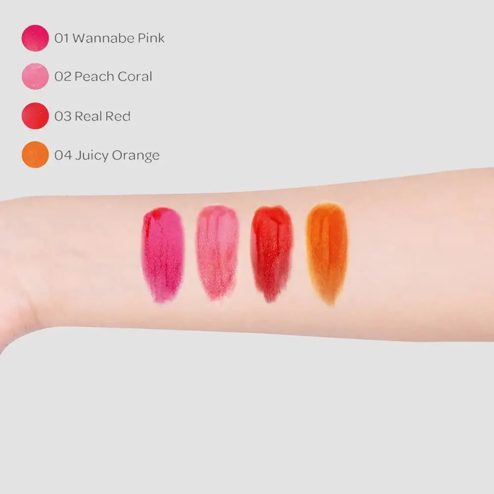 YADAH Be My Tint - Lippenfärbung mit ECO-zertifizierten Inhaltsstoffen für Feuchtigkeitspflege und Farberhaltung - 4 g - 03 Real Red