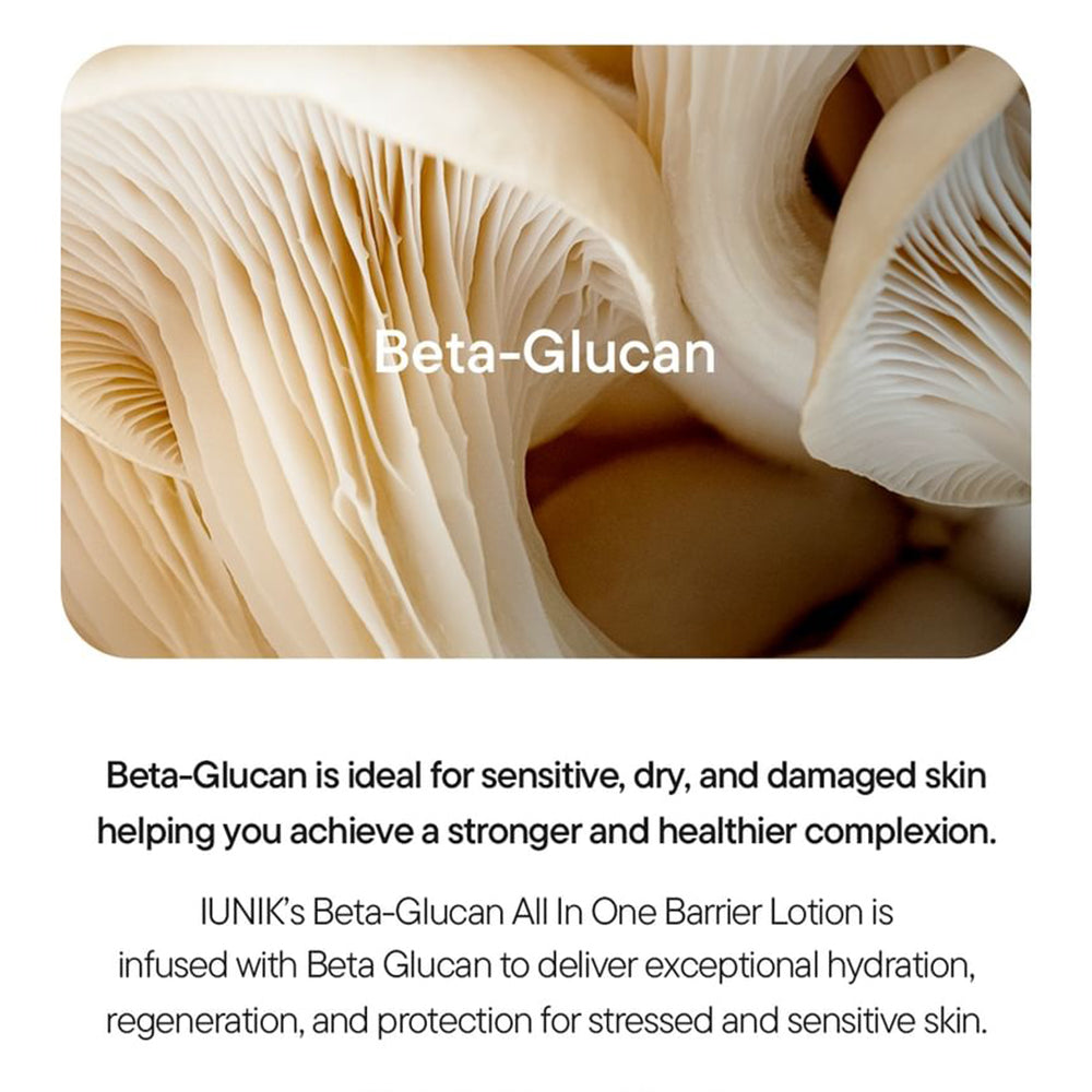 IUNIK Beta Glucan All-in-One Barriere-Lotion, 300 ml