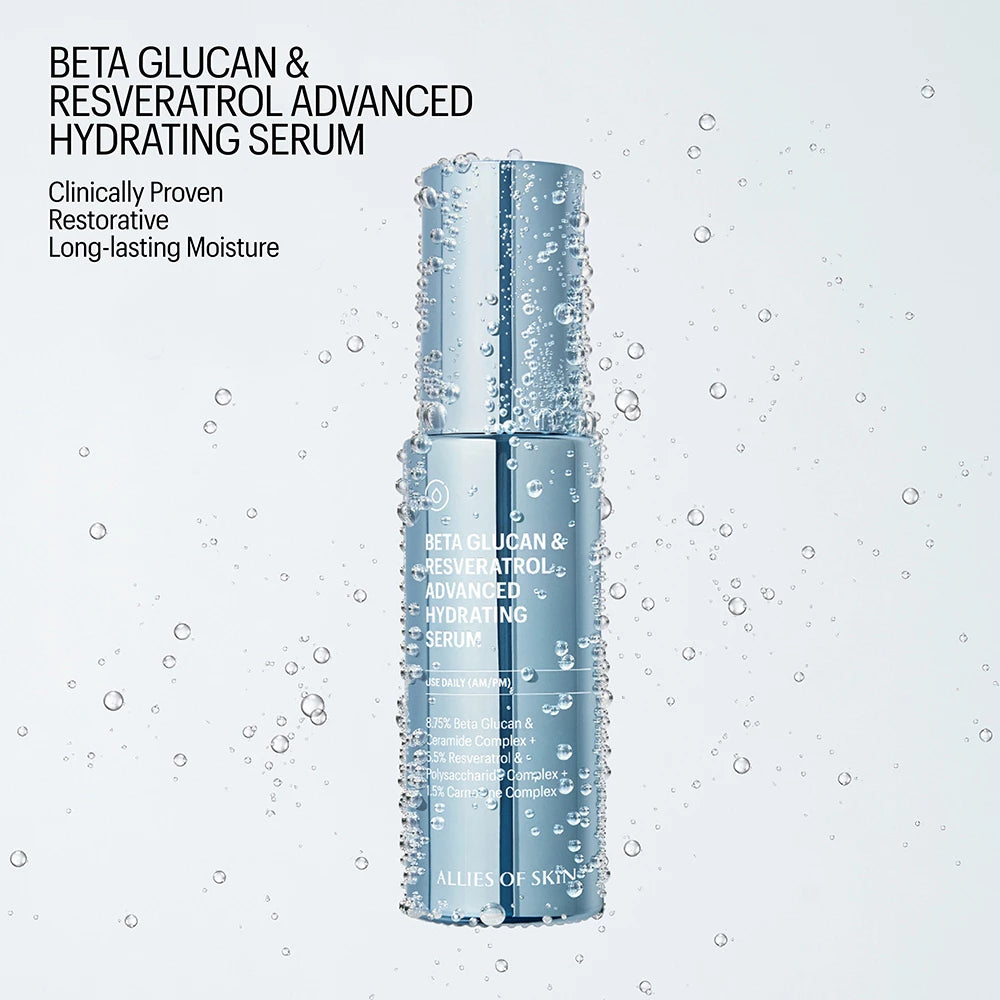 ALLIES OF SKIN Beta-Glucan & Resveratrol Feuchtigkeitsserum