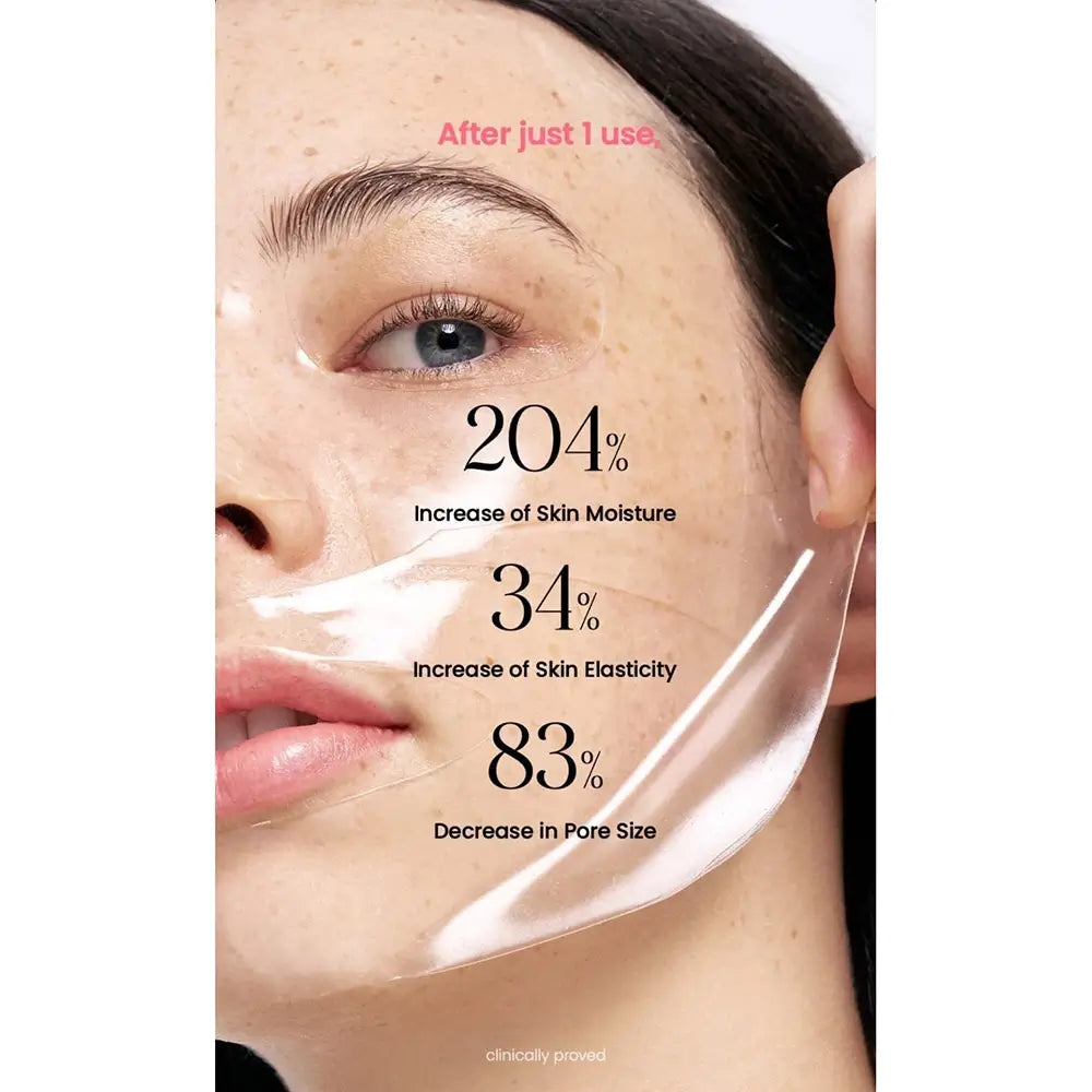 BIODANCE Bio-Kollagen Real Deep - Gesichtsmaske formuliert mit ultra-niedermolekularem Kollagen und ultra-niedermolekularer Hyaluronsäure, die zur Hautfeuchtigkeit und zur Erhaltung des Hautkomforts beitragen - 34 g