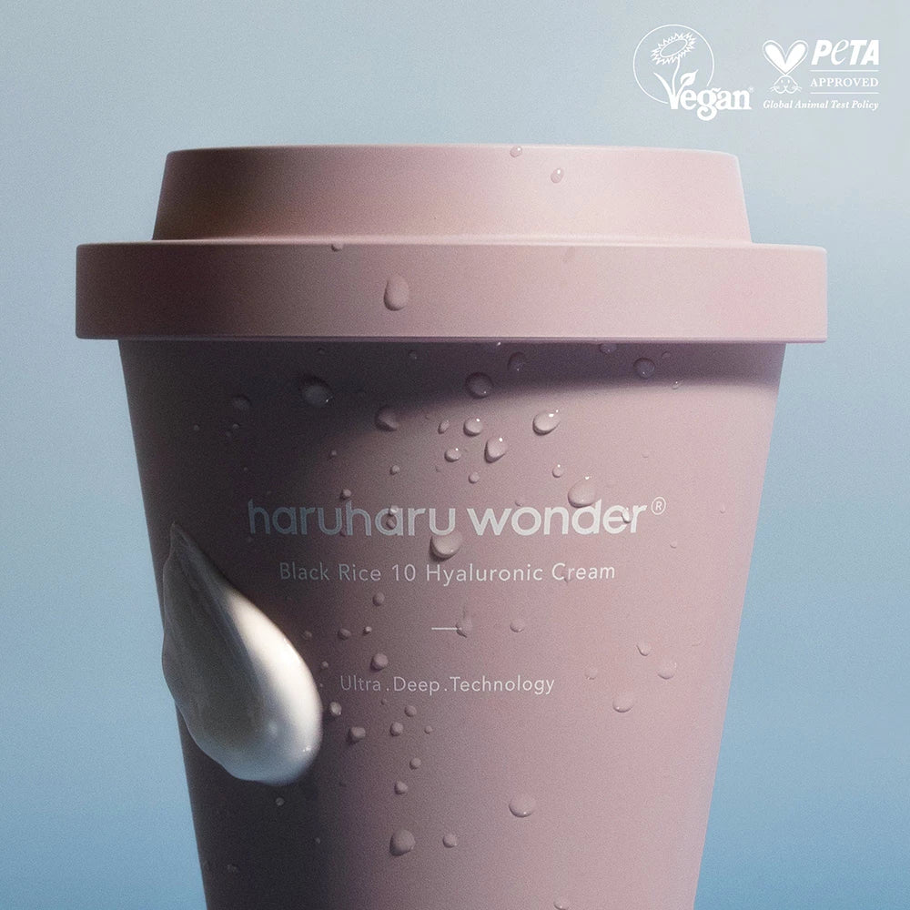 HARUHARU WONDER Schwarze Reis 10 Hyaluron Feuchtigkeitscreme
