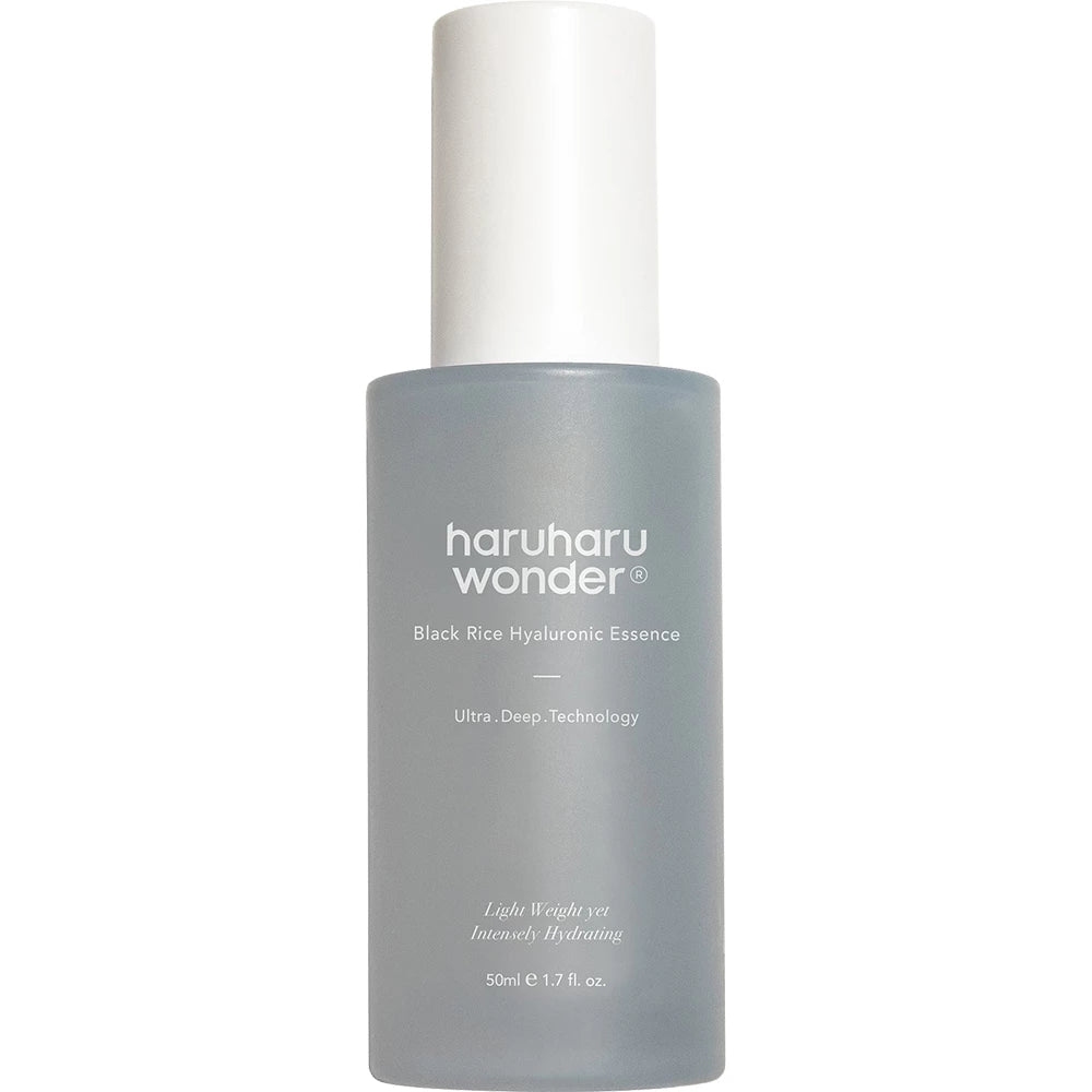 HARUHARU WONDER Schwarzer Reis Hyaluronsäure Essenz - Feuchtigkeitsspendend und schützend, 50 ml