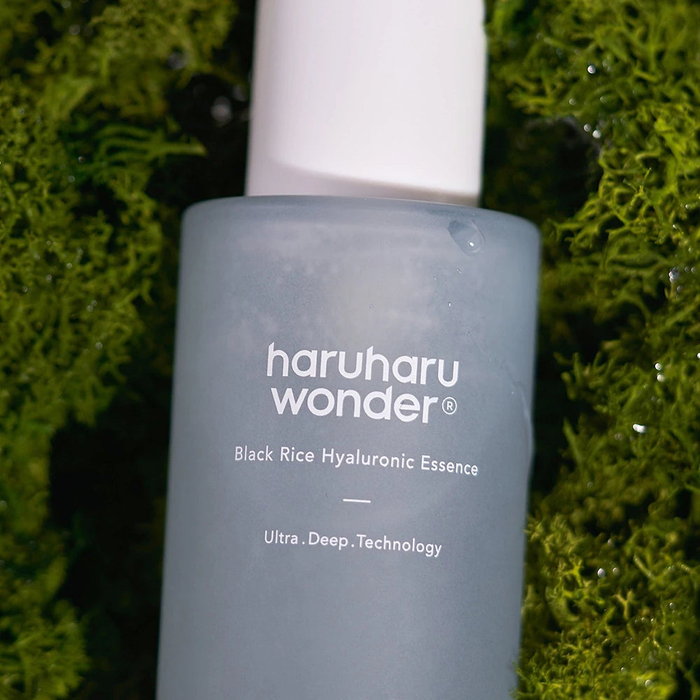 HARUHARU WONDER Schwarzer Reis Hyaluronsäure Essenz - Feuchtigkeitsspendend und schützend, 50 ml