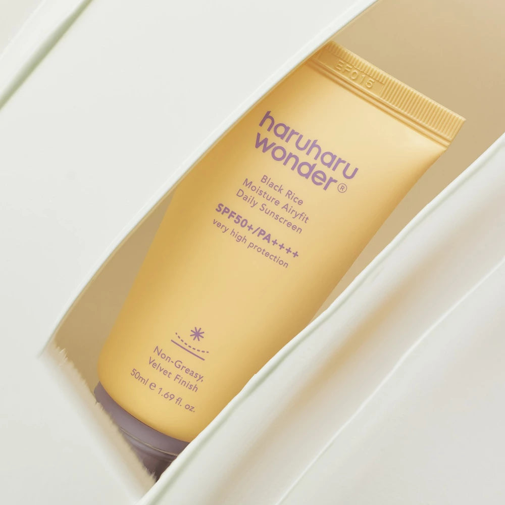 HARUHARU WONDER Black Rice Moisture Airyfit Sonnenschutzcreme - Feuchtigkeit und Schutz, 50 ml