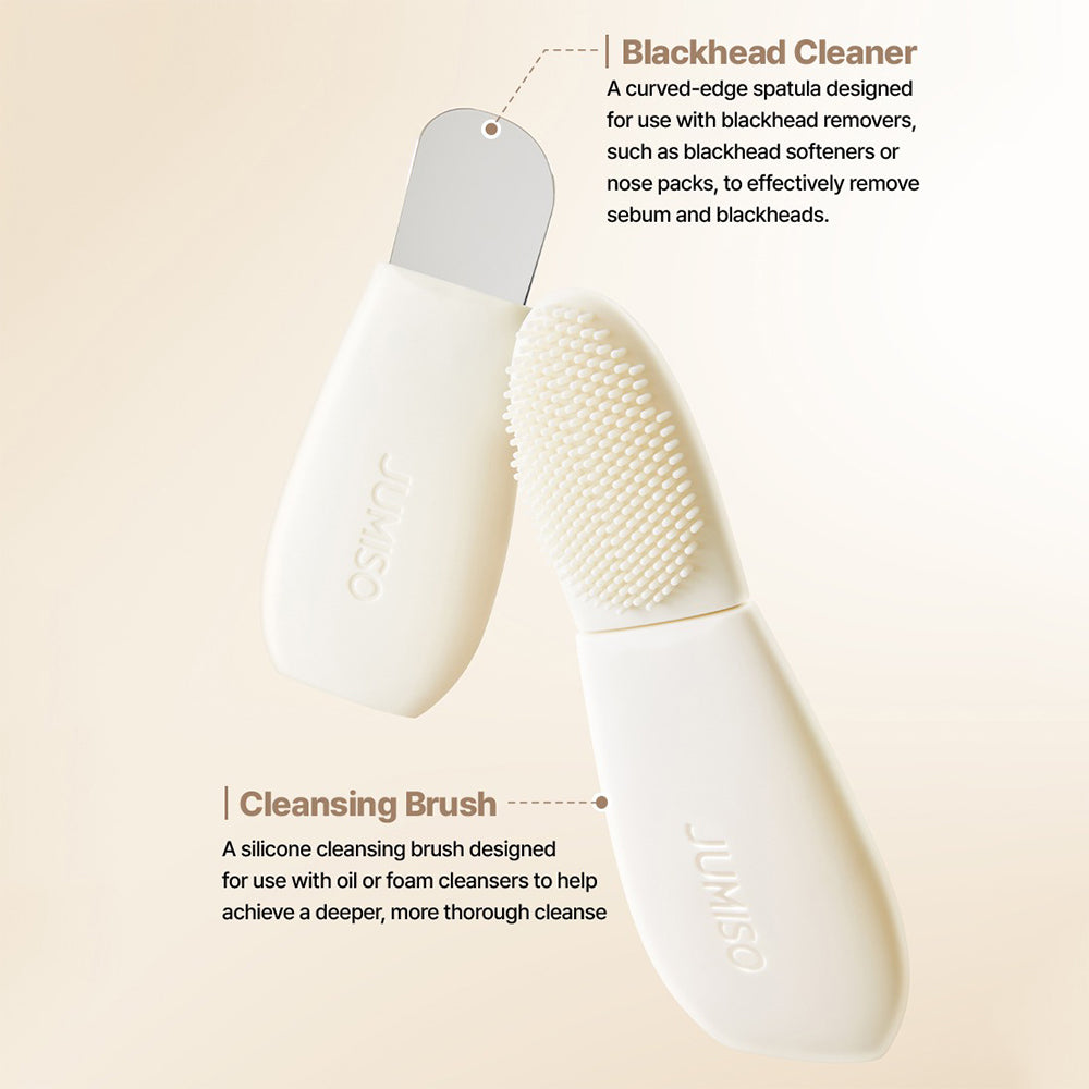 JUMISO Blackhead 2-in-1 Reiniger - Set zur Porenreinigung und Entfernung von Talg, Mitessern und Unreinheiten