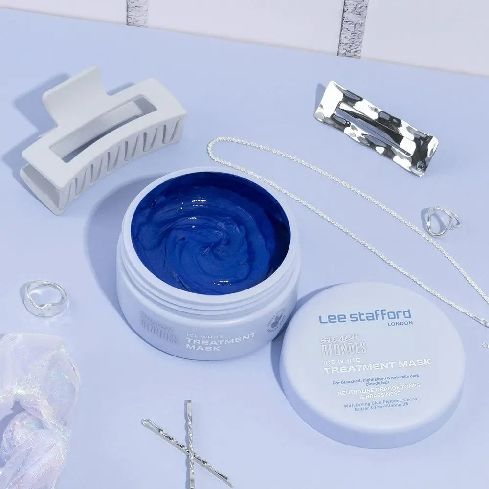 LEE STAFFORD Bleach Blondes Ice White Toning Treatment Mask
