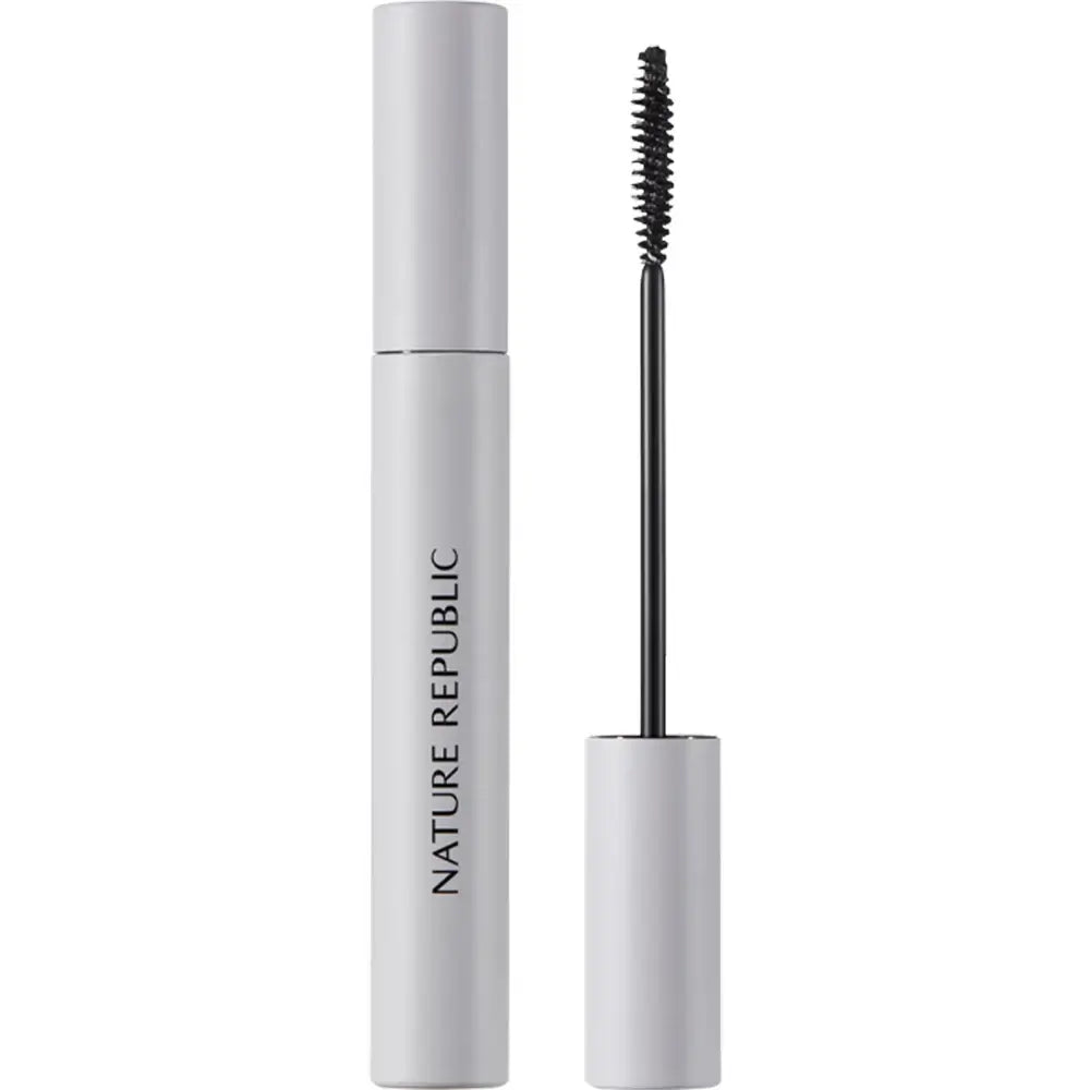 NATURE REPUBLIC Botanical Super Proof - mascara formulata cu keratina hidrolizata si colagen hidrolizat, care contribuie la definirea genelor si la mentinerea aspectului curbat - 7,5 gr - 02 Volume and Curl