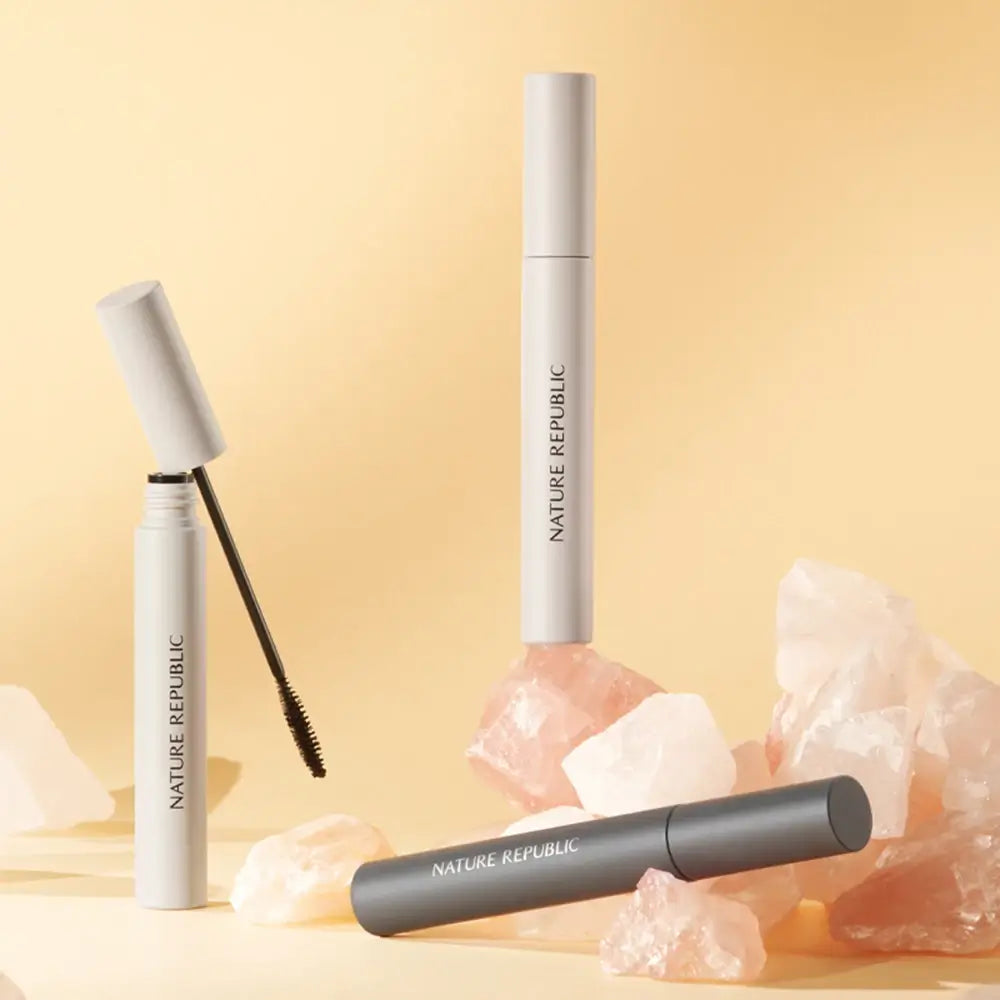 NATURE REPUBLIC Botanical Super Proof - mascara formulata cu keratina hidrolizata si colagen hidrolizat, care contribuie la definirea genelor si la mentinerea aspectului curbat - 7,5 gr - 02 Volume and Curl