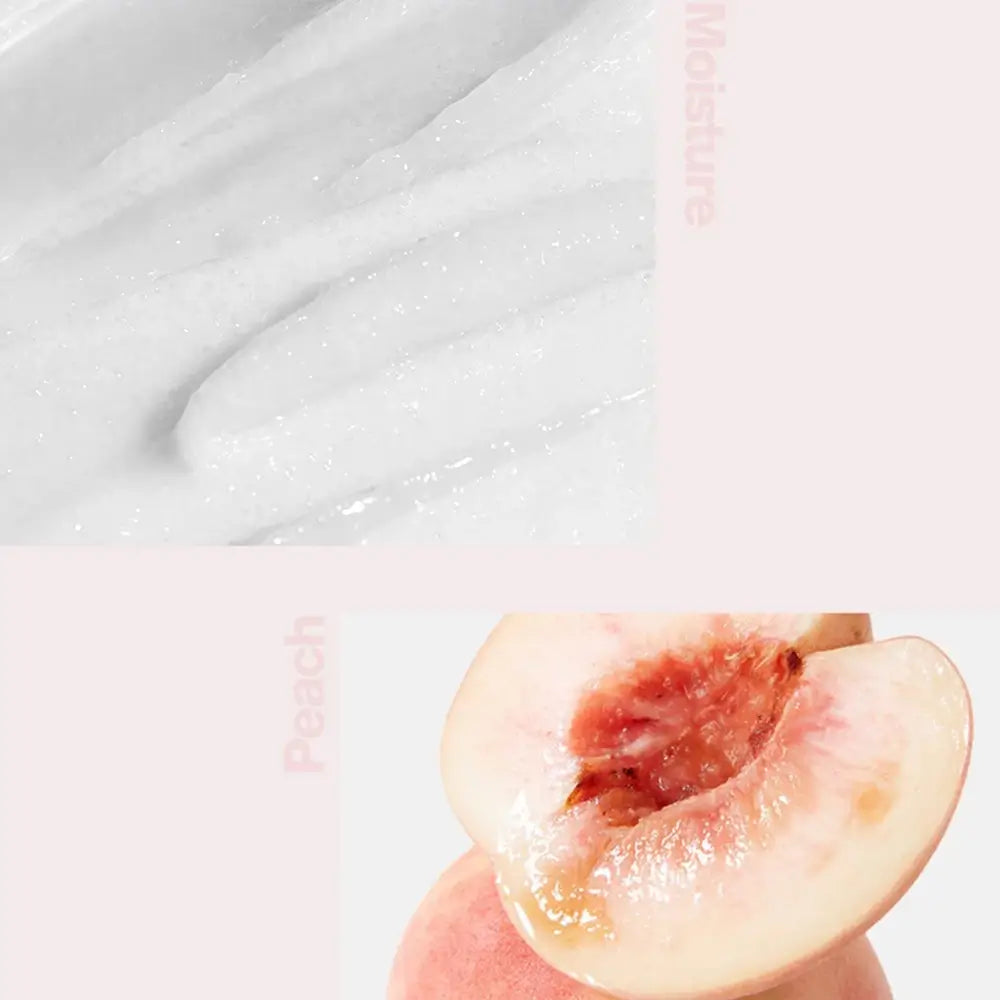 PLU Aufhellendes Peeling Gel - Peeling-Gesichtsbehandlung mit AHA und Pfirsichextrakt, das zur Entfernung abgestorbener Hautzellen und angesammelter Schmutzpartikel in den Poren beiträgt - 100 g
