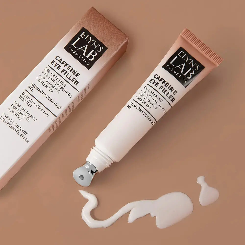 ELYN'S LAB Koffein-Boost Augencreme mit Koffein SYN-EYE Vitamin E - Gegen Augenringe und intensive Feuchtigkeitsversorgung, 15 ml