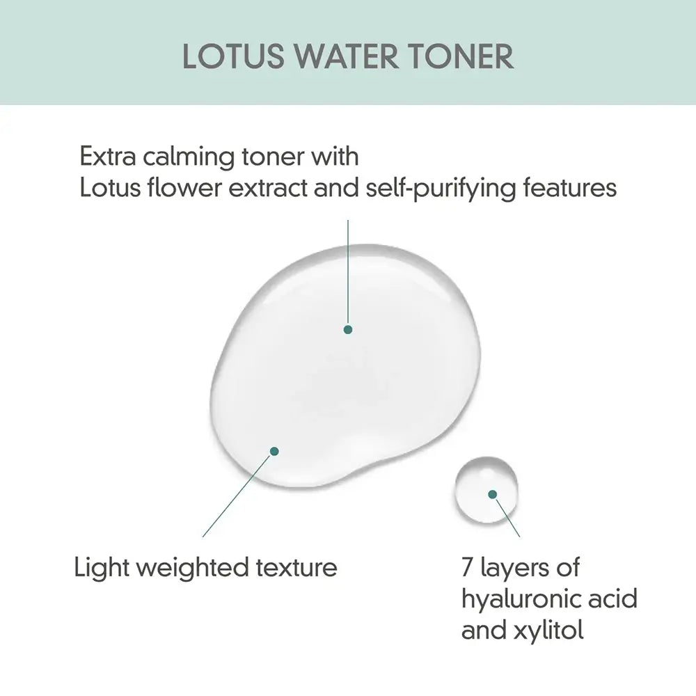 ROVECTIN Beruhigendes Lotus-Toner - Gesichtswasser mit Lotuswasser und Hyaluronsäure zur Hautreinigung und Hydratisierung - 200 ml