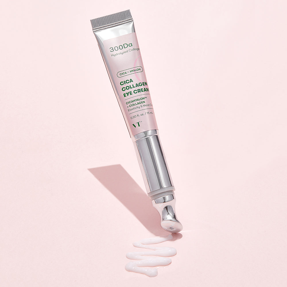 VT COSMETICS Cica Kollagen Augencreme 300Da Augencreme - Feuchtigkeit und Ausstrahlung, 15 ml