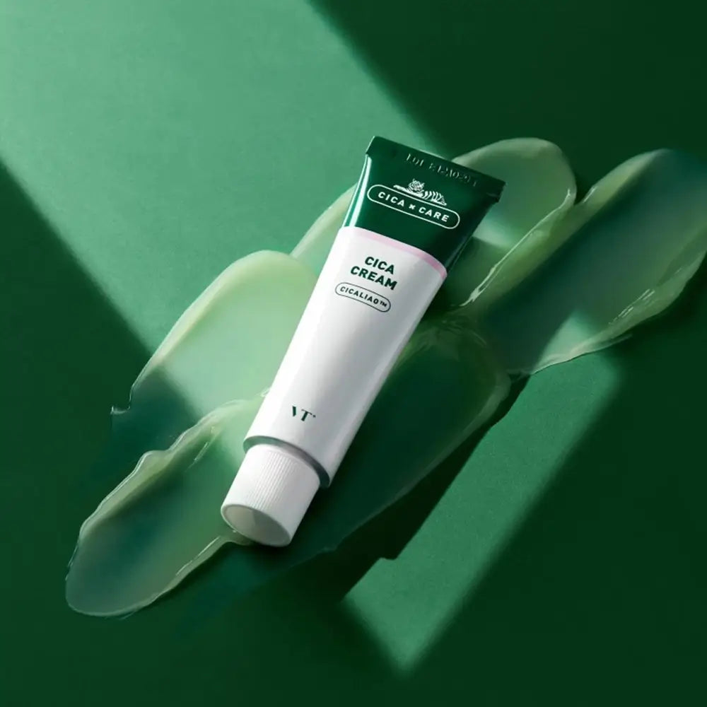 VT COSMETICS Cica - Gesichtscreme mit Centella Asiatica und Propolis-Extrakt zur Beruhigung von fahler und empfindlicher Haut und zur Aufrechterhaltung des Öl-Wasser-Gleichgewichts - 50 ml