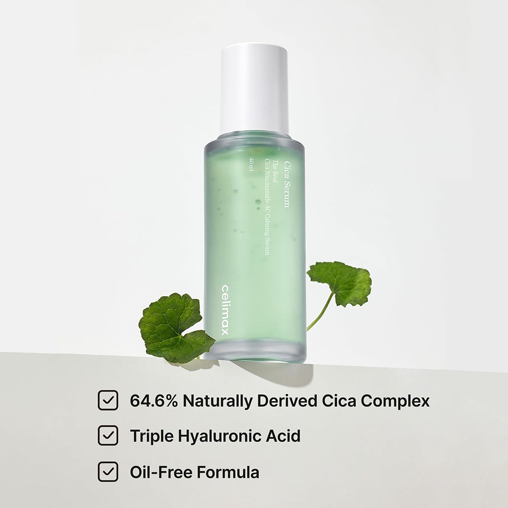 CELIMAX Das echte Cica Niacinamid AC beruhigend, 40 ml