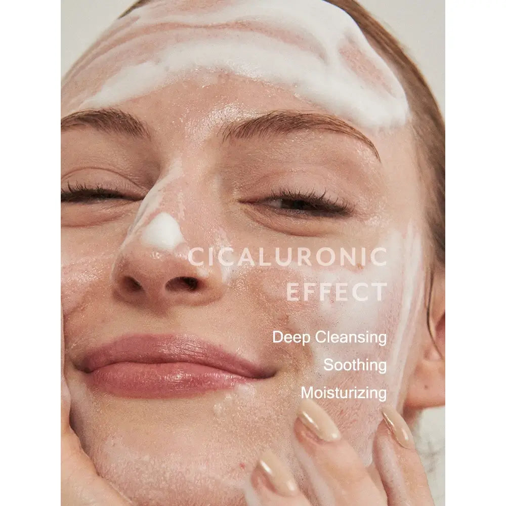 MIZON Cicaluronic Low pH Cleanser - Reinigungsschaum mit Hyaluronsäure und Centella Asiatica Extrakt