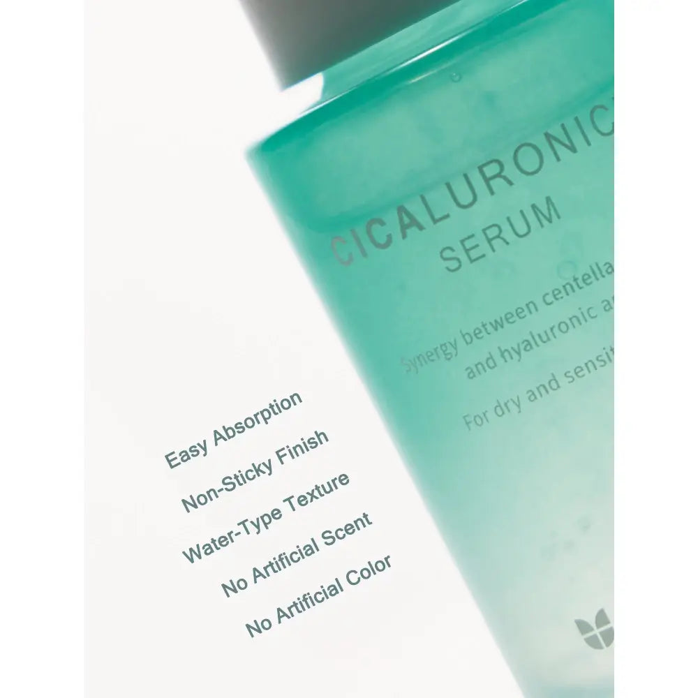 Mizon Cicaluronic Serum - Intensive beruhigende und feuchtigkeitsspendende Gesichtsbehandlung, 30 ml