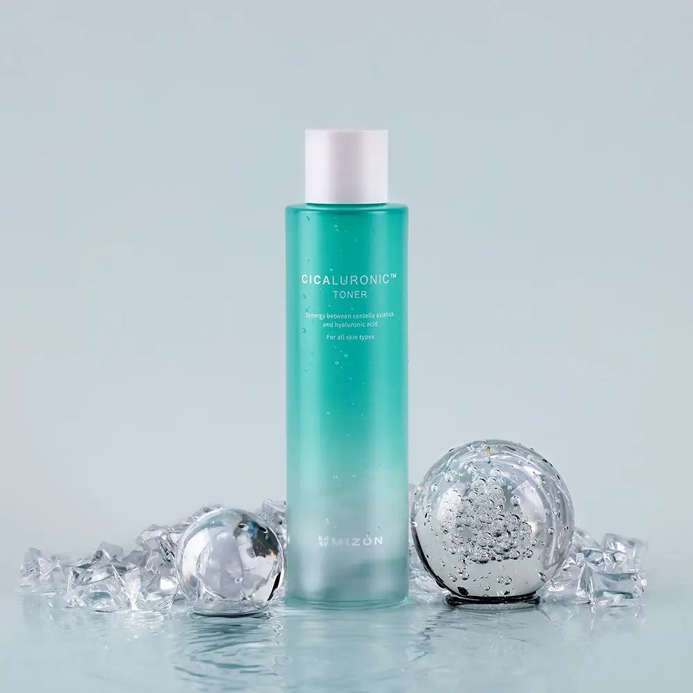 MIZON Cicaluronic Toner - Gesichtswasser mit Centella Asiatica und Hyaluronsäure zur Hautfeuchtigkeit und für Hautkomfort - 150 ml