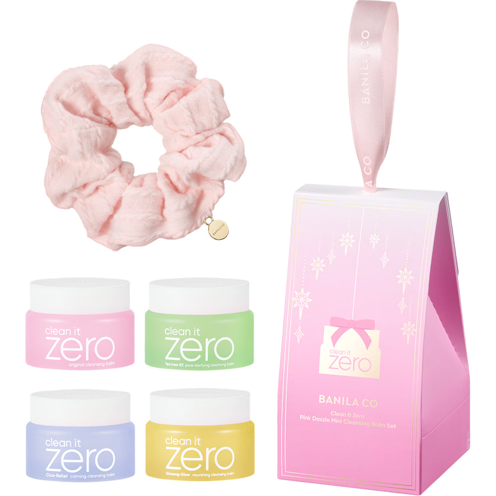 Clean it Zero Pink Dazzle Mini Reinigungsbalsam-Set