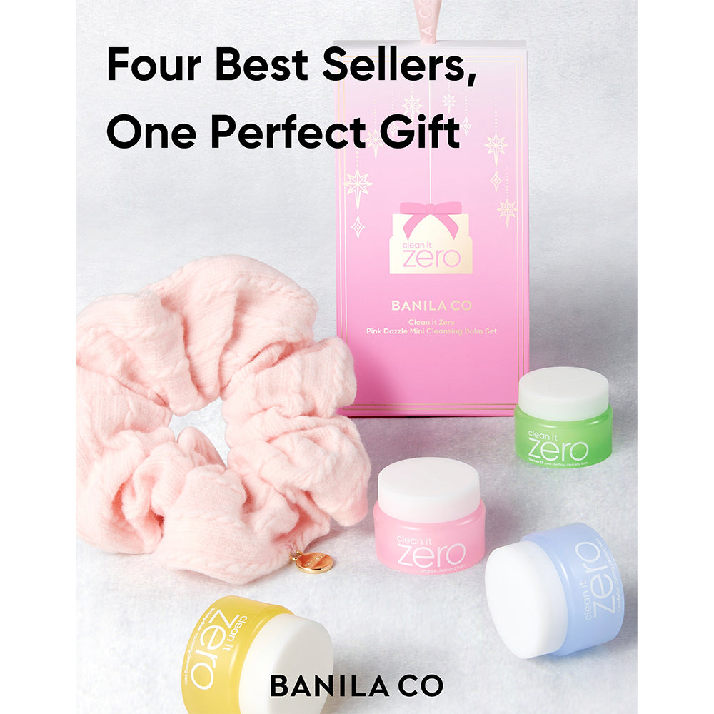 Clean it Zero Pink Dazzle Mini Reinigungsbalsam-Set