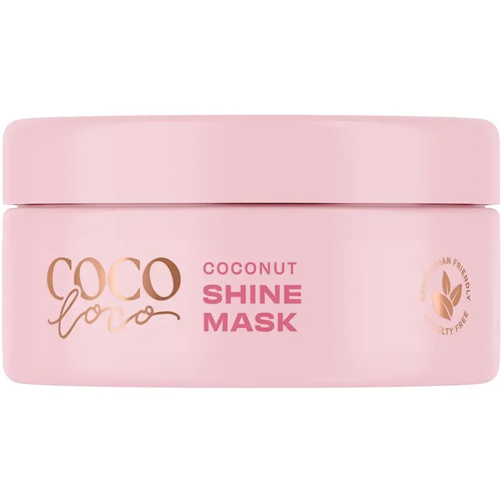 LEE STAFFORD Coco Loco Kokos Glanzmaske - Haarkur formuliert mit Kokosöl und Agavendessenz, die zur Revitalisierung von stumpfem und geschädigtem Haar beiträgt - 200 ml