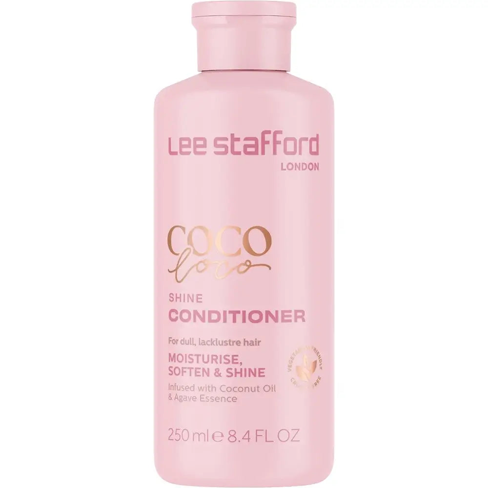 LEE STAFFORD Coco Loco Shine Conditioner - Balsam cu ulei de cocos si agave pentru par uscat, 250 ml