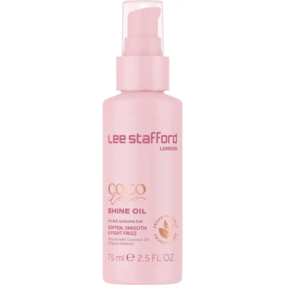 Lee Stafford Coco Loco Öl für Haar und Spitzen Coco Shine - Intensive Feuchtigkeit und langanhaltender Glanz, 75 ml