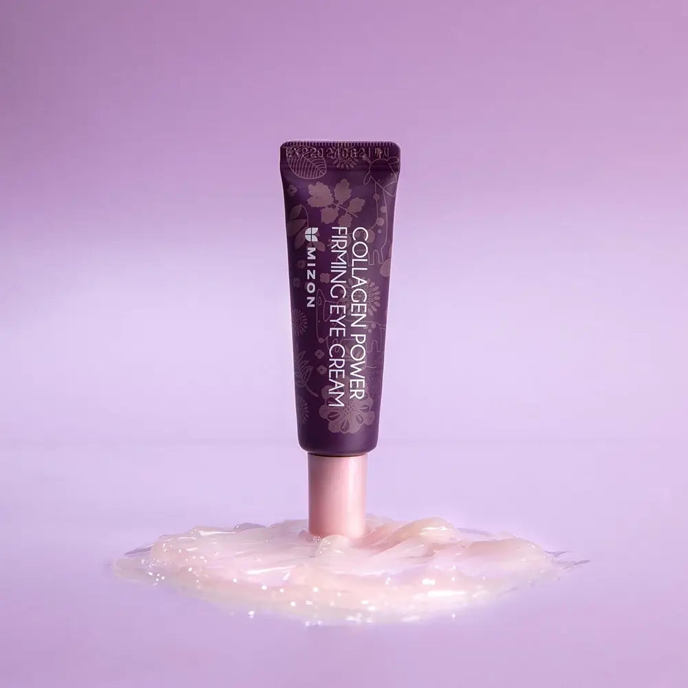 MIZON Collagen Power Firming Eye Cream - Augencreme mit marine Kollagen und Peptiden, spendet Feuchtigkeit, reduziert Augenringe und Schwellungen - 10 ml